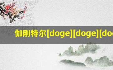 伽刚特尔[doge][doge][doge]